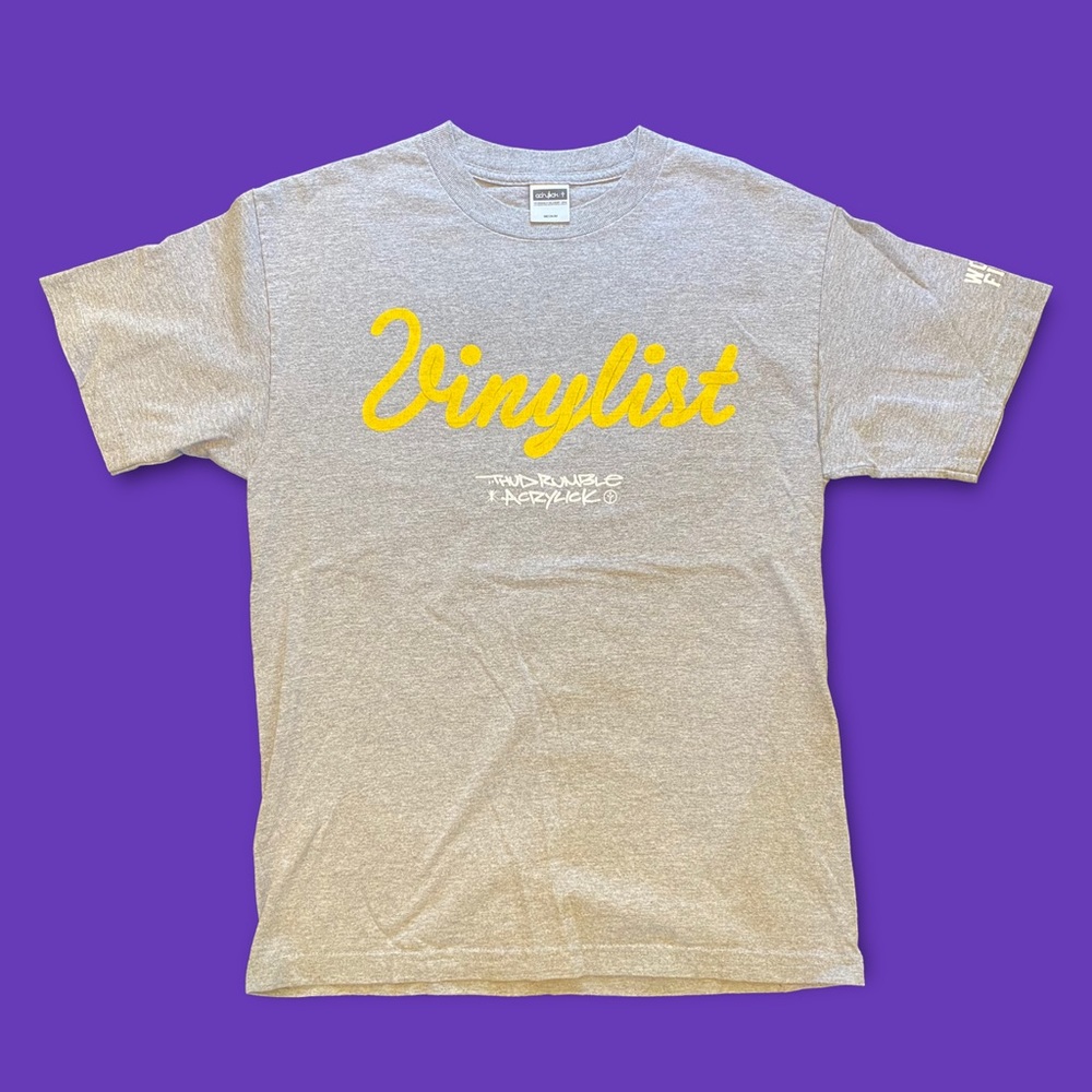 acrylick VINYLIST t-shirt